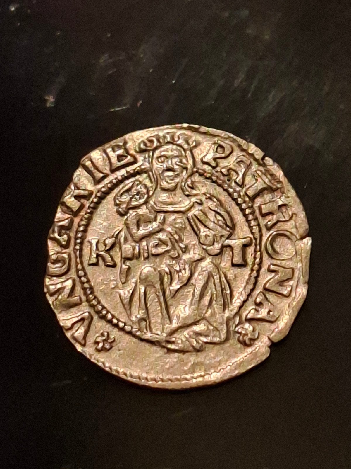 Zilveren Denar - Historische Munt, Ophalen of Verzenden, Overige landen, Losse munt, Zilver