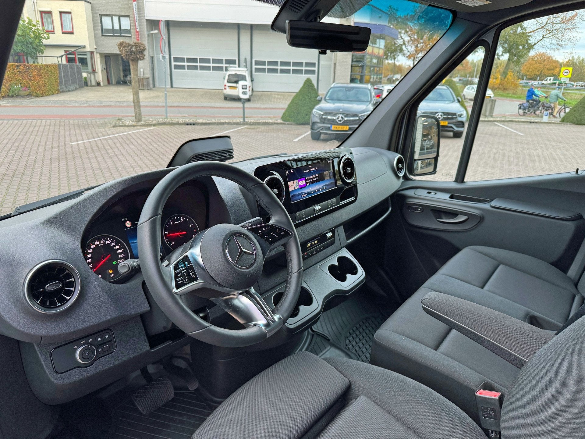 Mercedes-Benz Sprinter 317 L2H2 2x Schuifdeur Alarm kl3 Adap, Automaat, 12 maanden, Gebruikt, 4 cilinders