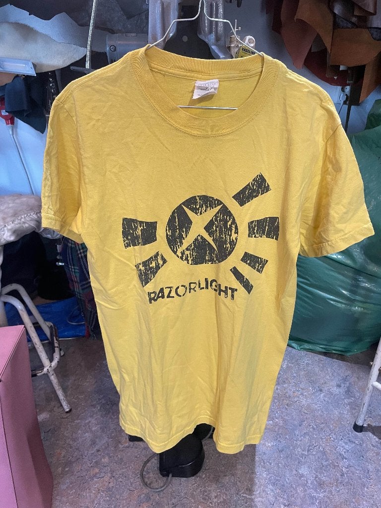 Razorlight Shirt Origineel, Ophalen of Verzenden, Gedragen, Maat 48/50 (M), Geel