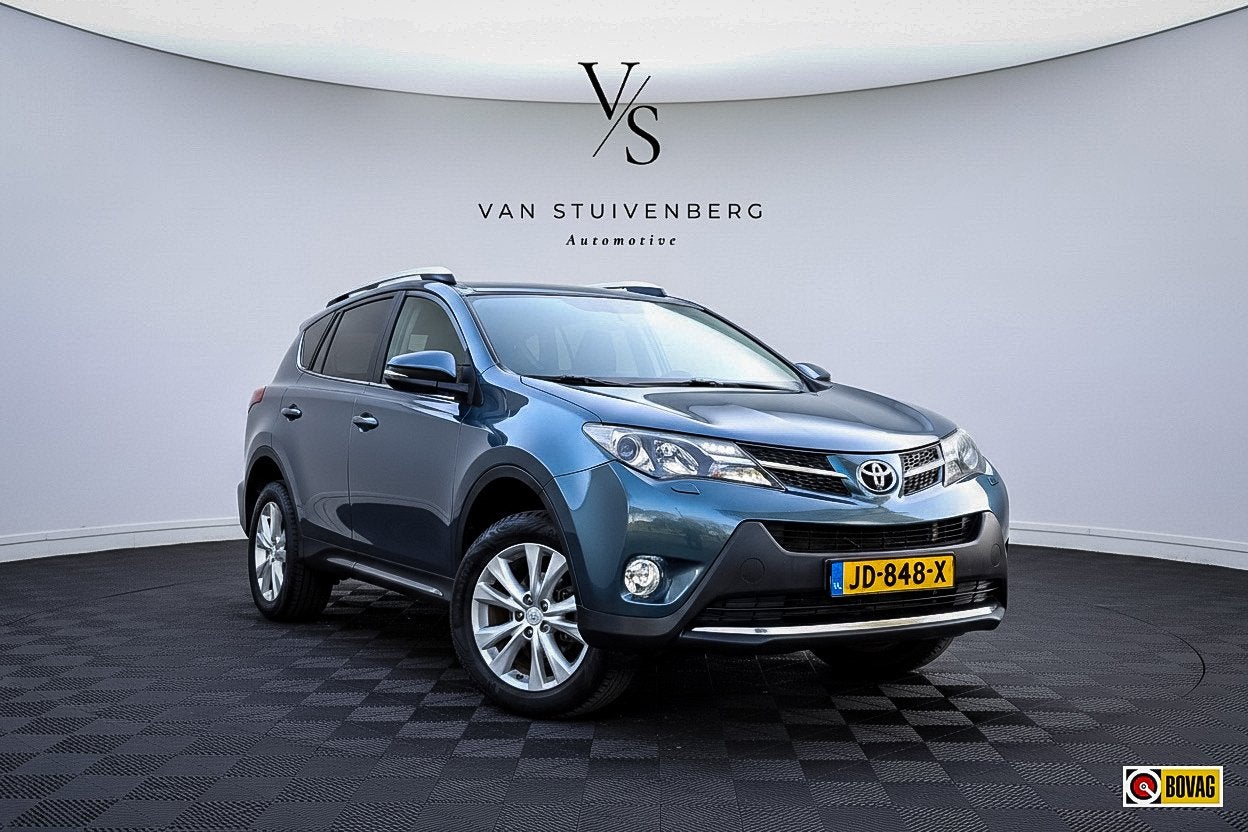 Toyota RAV4 2.0 Dynamic 4WD AUTOMAAT CRUISE NAVI TREKHAAK, Automaat, Euro 5, Multifunctioneel stuurwiel, Gebruikt