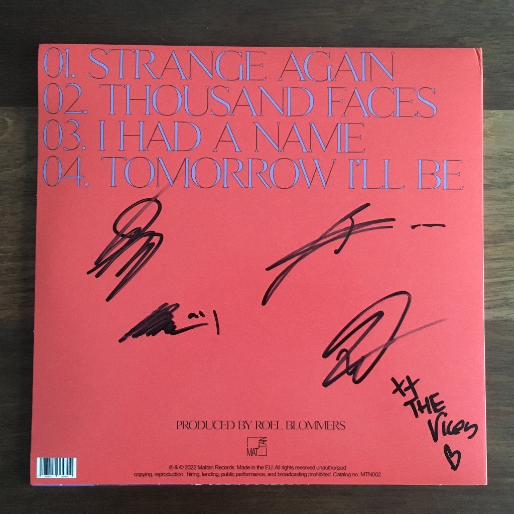 Vinyl EP 10" The Vices Strange Again GESIGNEERD NIEUW, 10 inch, 2020 tot heden, Ophalen of Verzenden, Limited edition