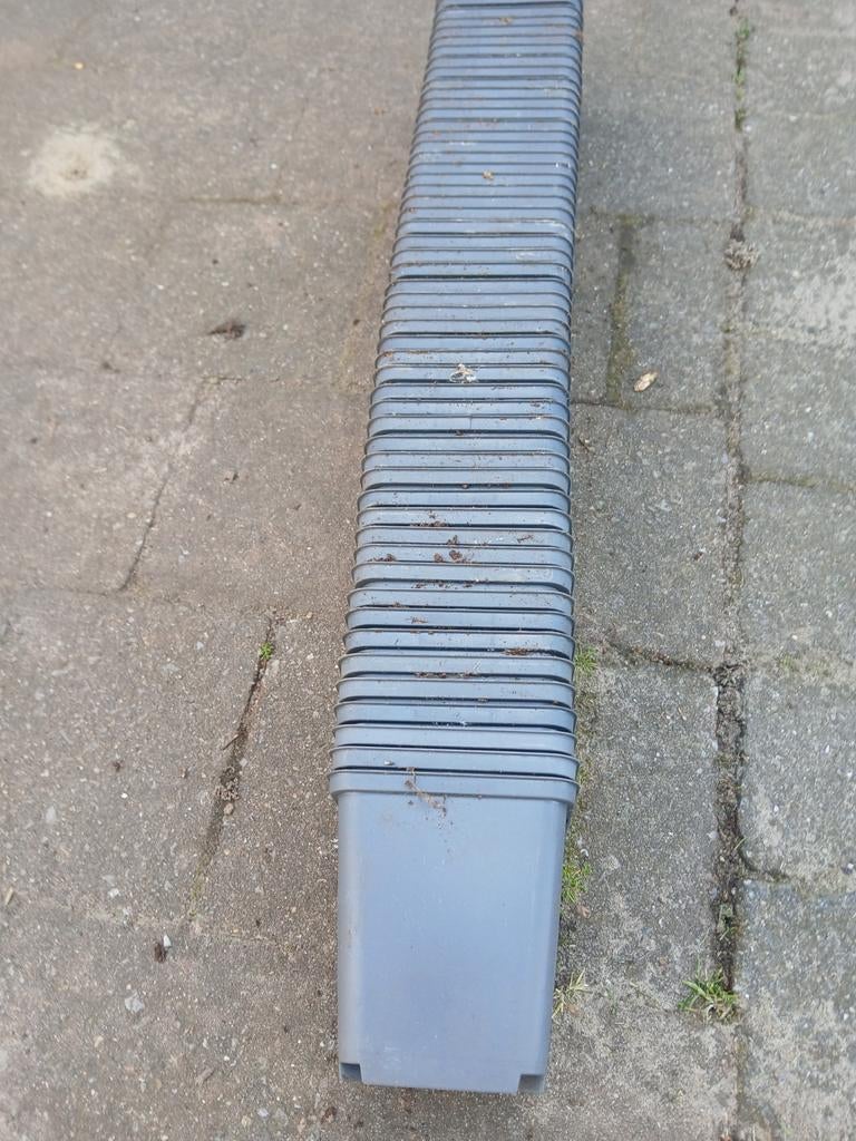 P 9, Kunststof, Gebruikt, Vierkant, Ophalen of Verzenden