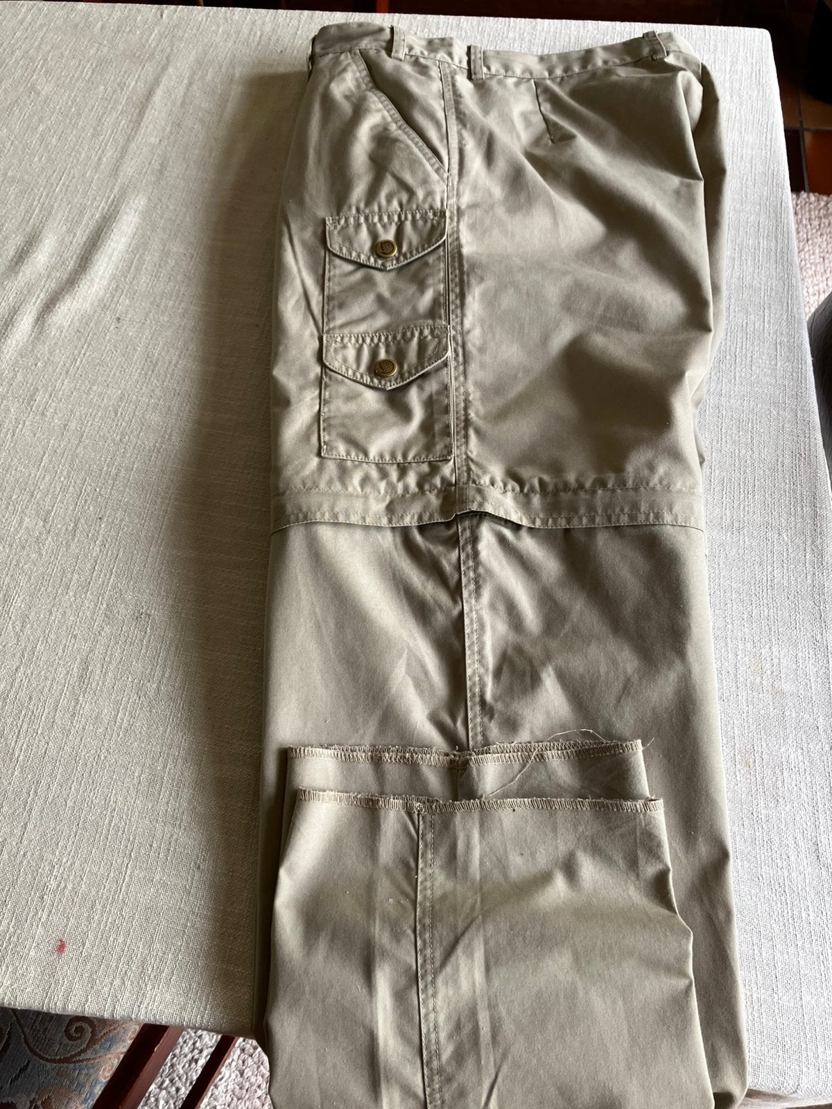 Fjallraven hetenbroek maat 50, Verzenden, Zo goed als nieuw, Maat 48/50 (M)