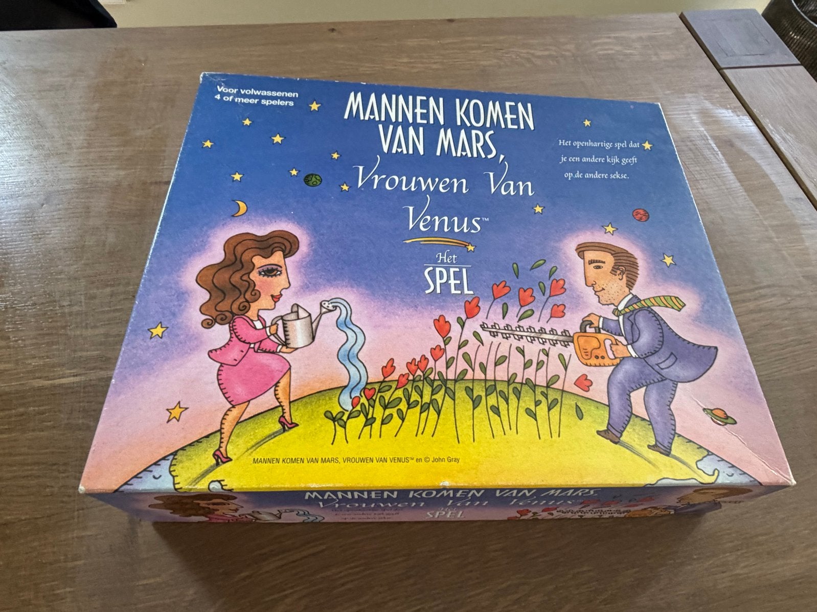 Mannen Komen Van Mars, Vrouwen Van Venus - Het Spel, Drie of vier spelers, Ophalen of Verzenden, Gebruikt