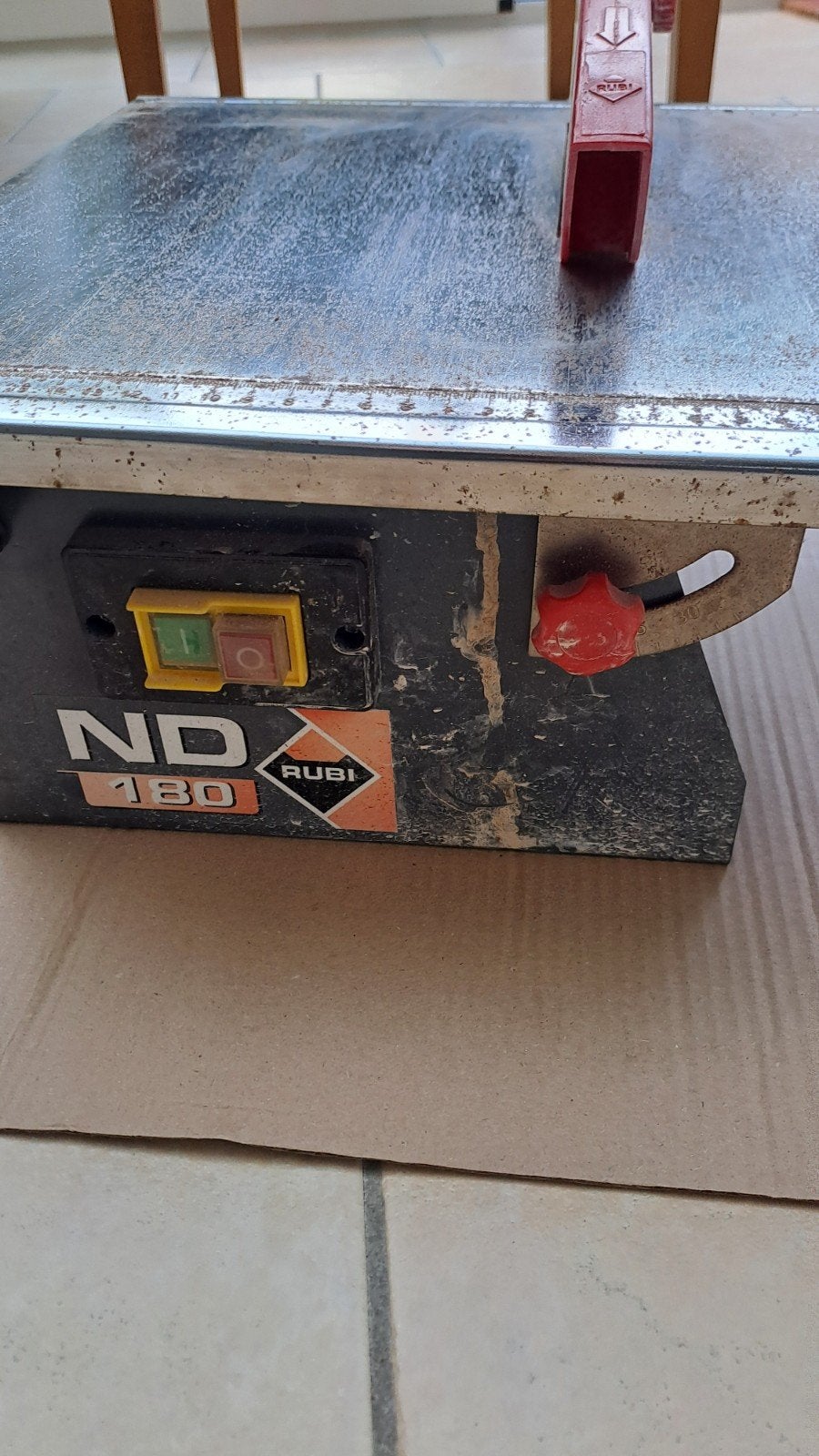 2 x tegel zaagmachine, Doe-het-zelf en Verbouw, Ophalen of Verzenden, 30 tot 70 mm