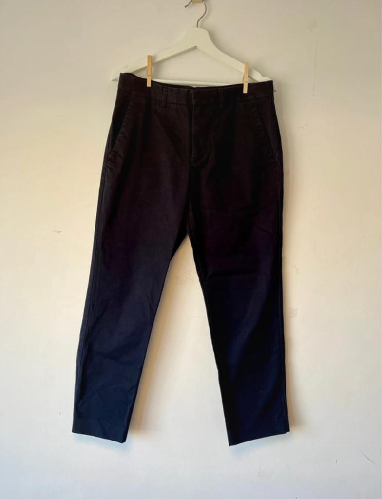 Heren Chino A.P.C., Ophalen of Verzenden, Zo goed als nieuw, Maat 48/50 (M), Blauw
