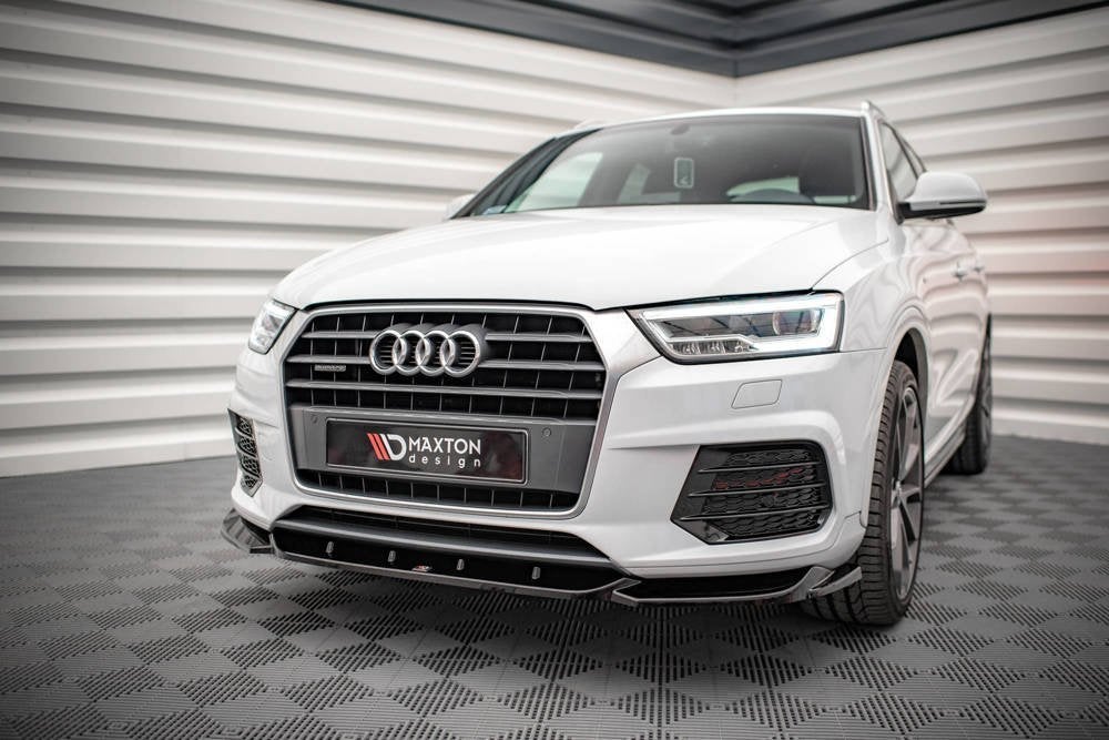 Voorlip sideskirt spoiler diffuser - Audi Q3 14-18, Ophalen of Verzenden