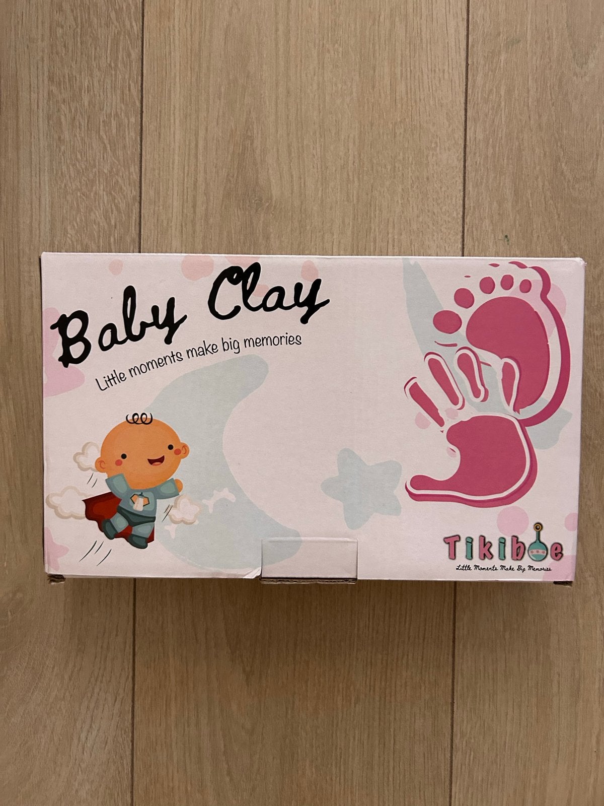 Tikkieboe Baby Clay set - Voetafdruk en handafdruk, Ophalen, Nieuw, Overige typen