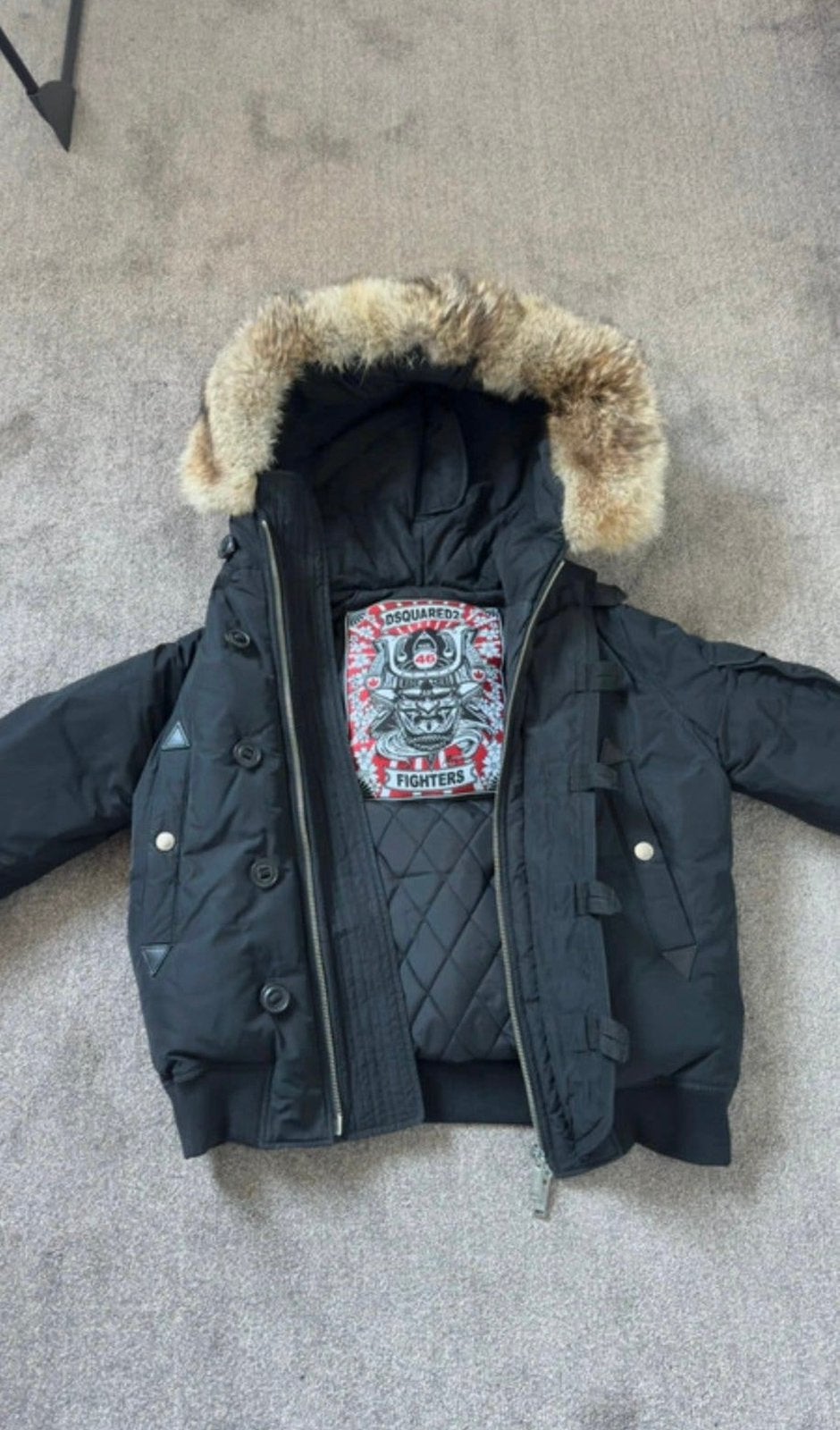 Dsquared2 jas S, Ophalen of Verzenden, Zo goed als nieuw, Jongen, Jas