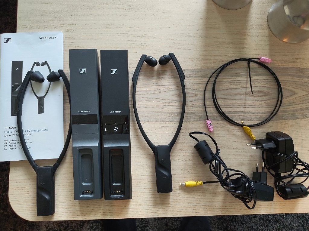 Sennheiser TR 2000 TR 5000, Gebruikt, Sennheiser, Draadloos, Op oor (supra aural)