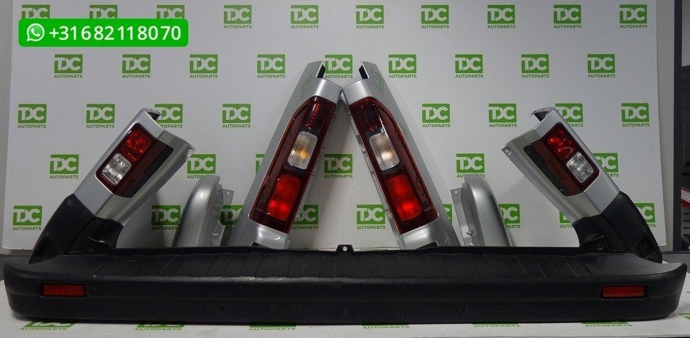 Renault Trafic ('14-'19) Achterbumper met pdc zilvergrijs, Gebruikt, Renault, Ophalen of Verzenden, Achter