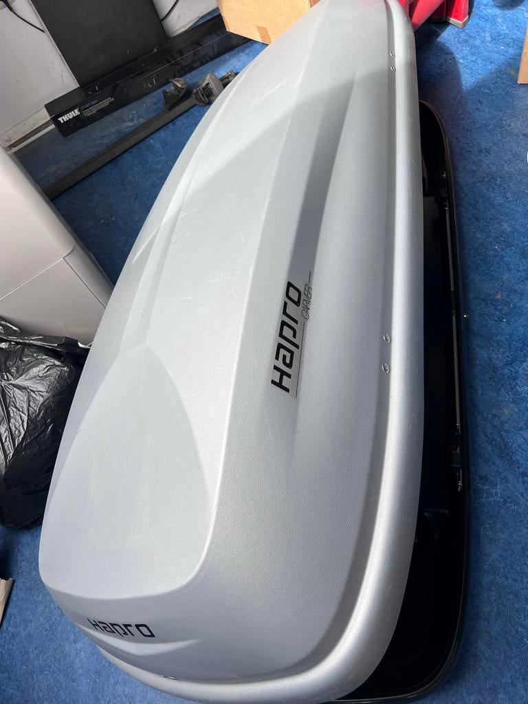 Hapro Carver 5.5 Dakkoffer met Hapro Signo 110 ALU dragers, Auto diversen, Dakkoffers, Ophalen, Gebruikt