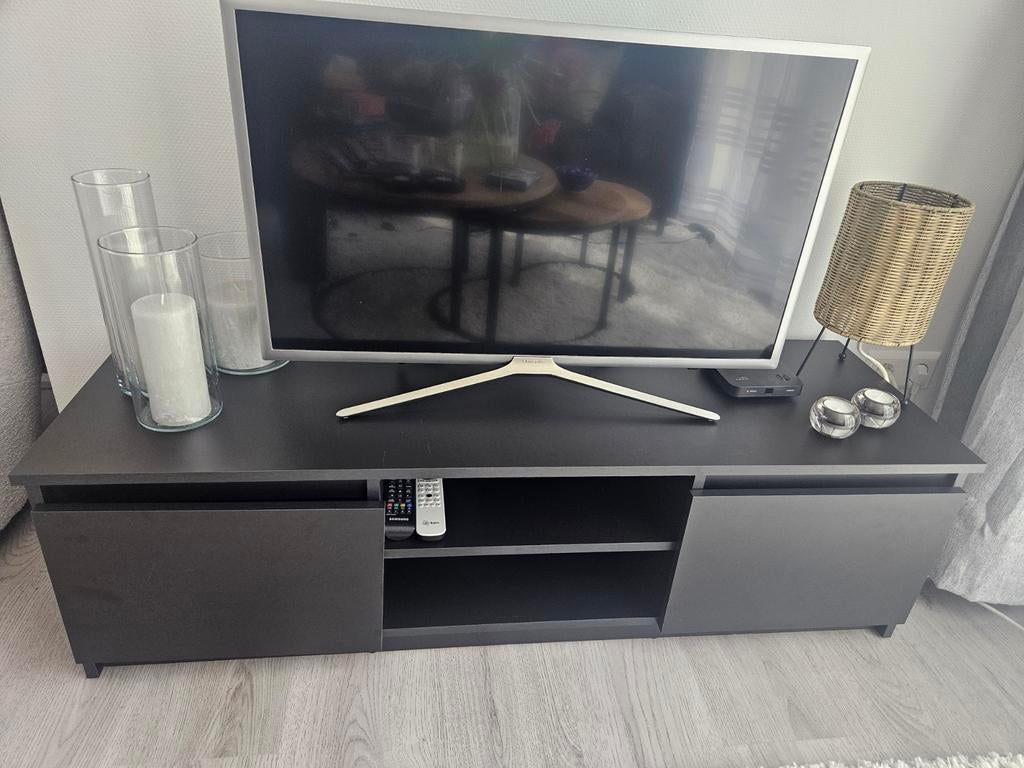 TV meubel, Ophalen, 100 tot 150 cm, Zo goed als nieuw, Minder dan 100 cm