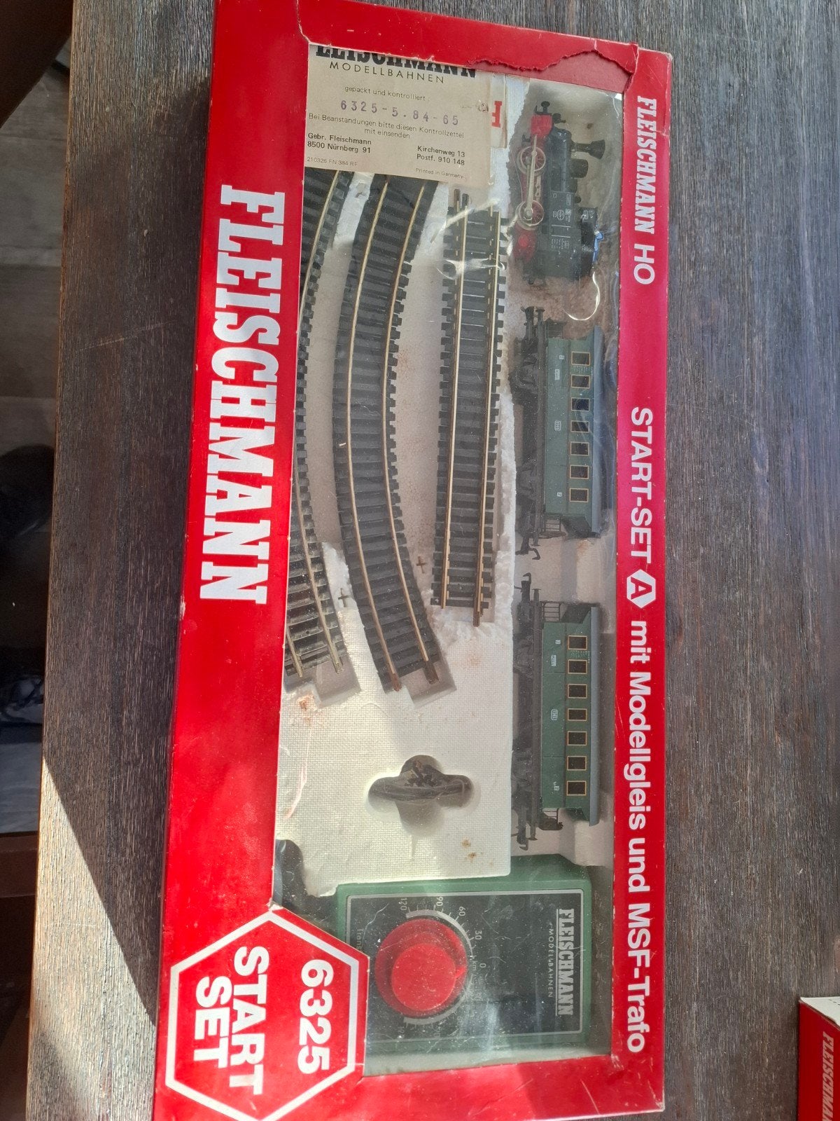 Fleischmann HO Startset 6325 A, Treinset, Gelijkstroom, Fleischmann, Ophalen of Verzenden