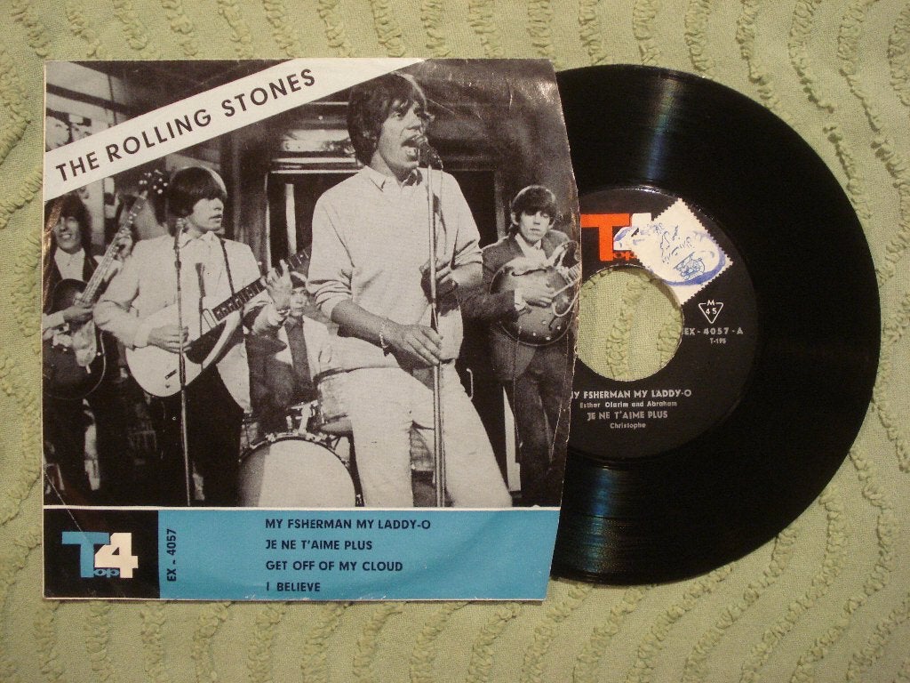 The Rolling Stones 7" EP: ‘Get Off Of My Cloud’ (Iran) 2, Cd's en Dvd's, Vinyl Singles, Gebruikt, 7 inch, Ophalen of Verzenden