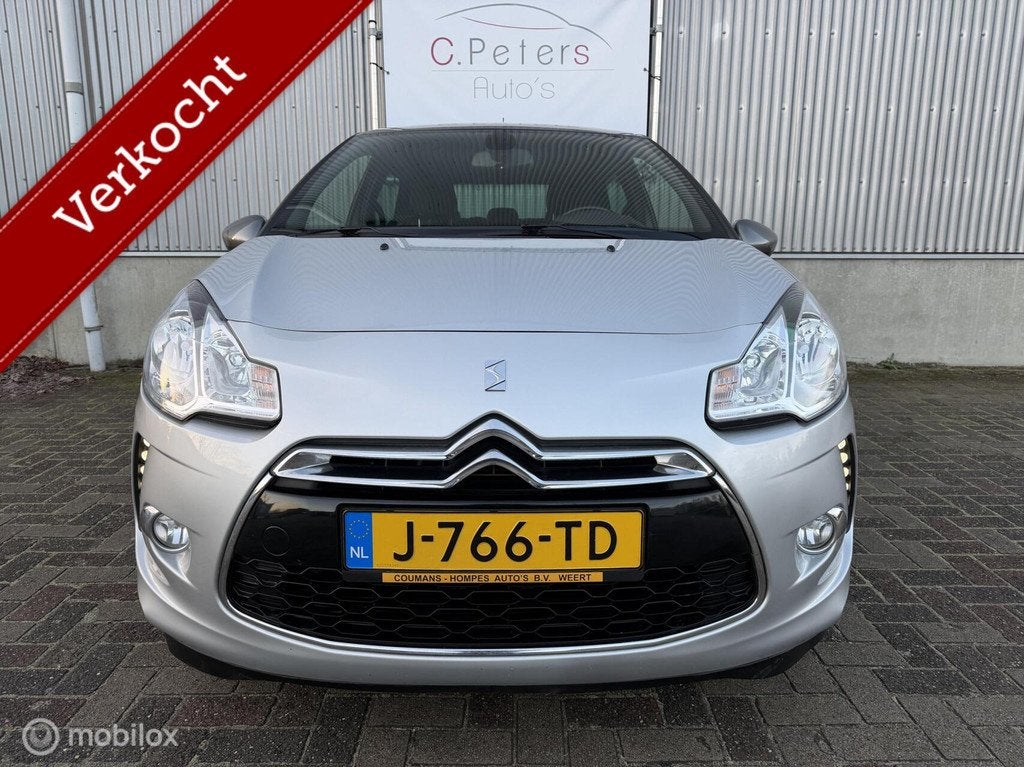 Ds 3 1.2 PureTech Chic Automaat DS3 2016 / Clima / Parkeerse, Auto's, DS, Stof, Euro 6, 1199 cc, 82 pk
