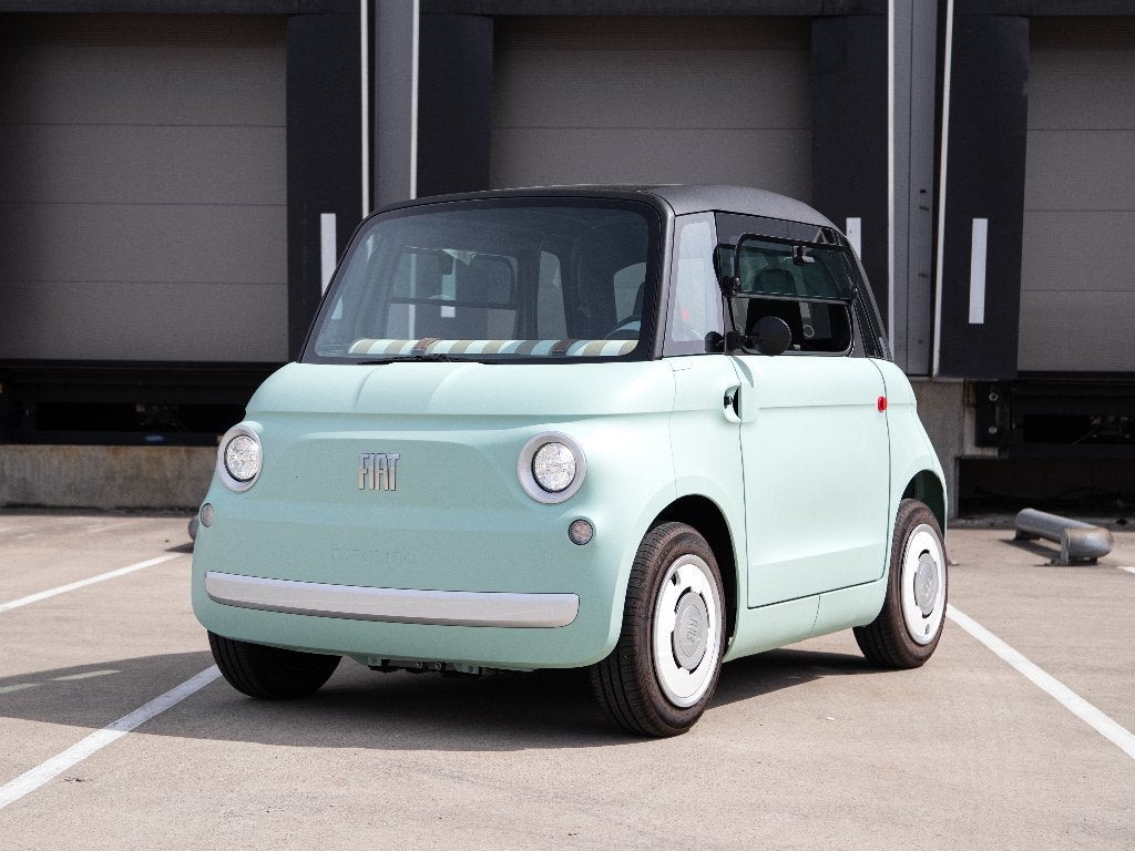 Fiat Topolino Verde Vita, Auto's, Automaat, Dealer onderhouden, Overige carrosserieën, Overige bekleding