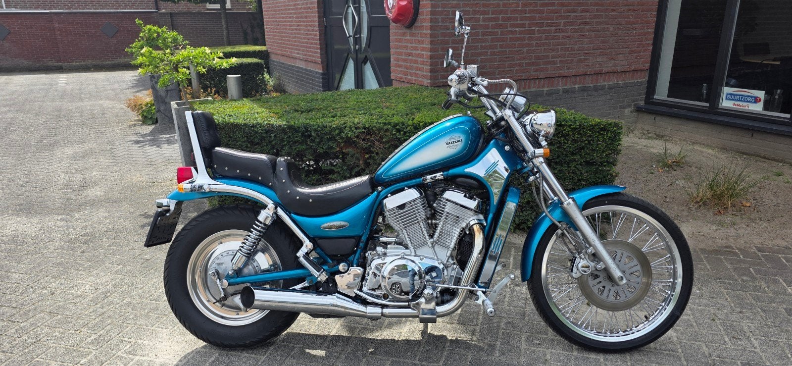 Suzuki VS800 GL 1996, Motoren, Cardan-aandrijving, 2 cilinders, 805 cc, Chopper