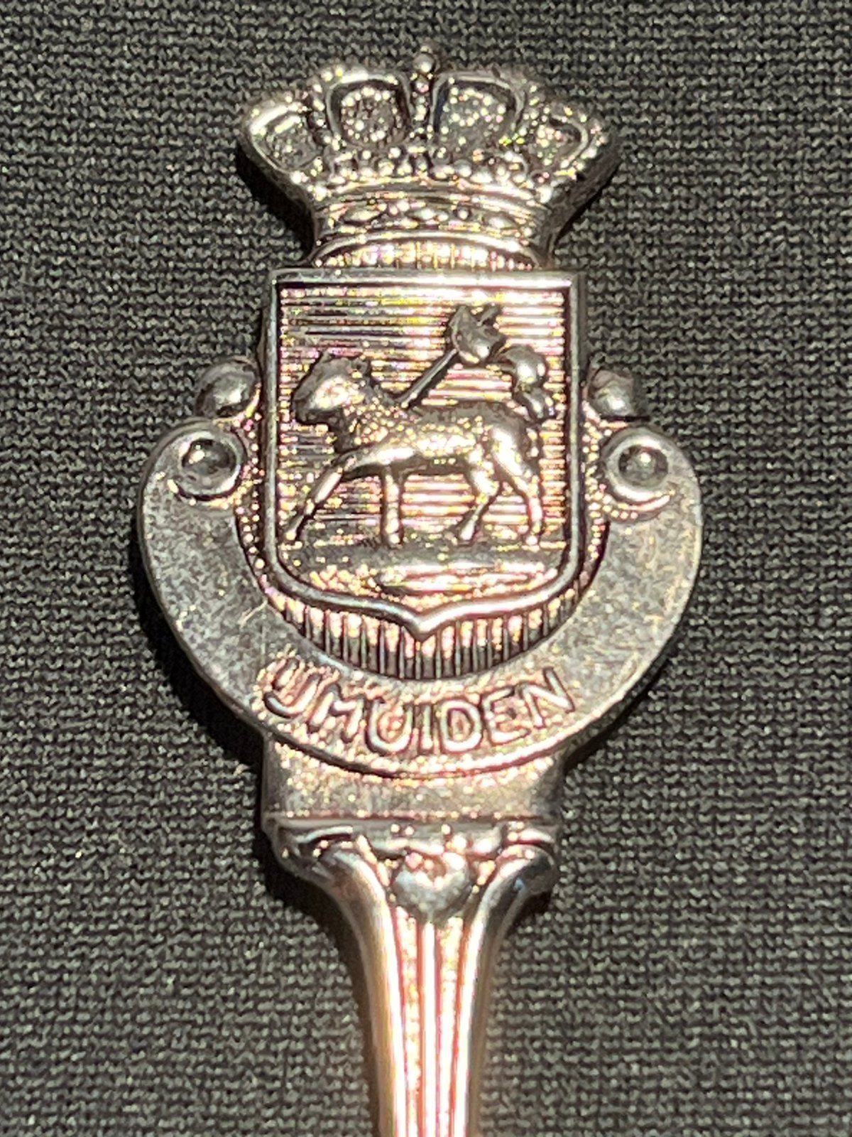 Vintage lepeltje ijmuiden., Ophalen of Verzenden