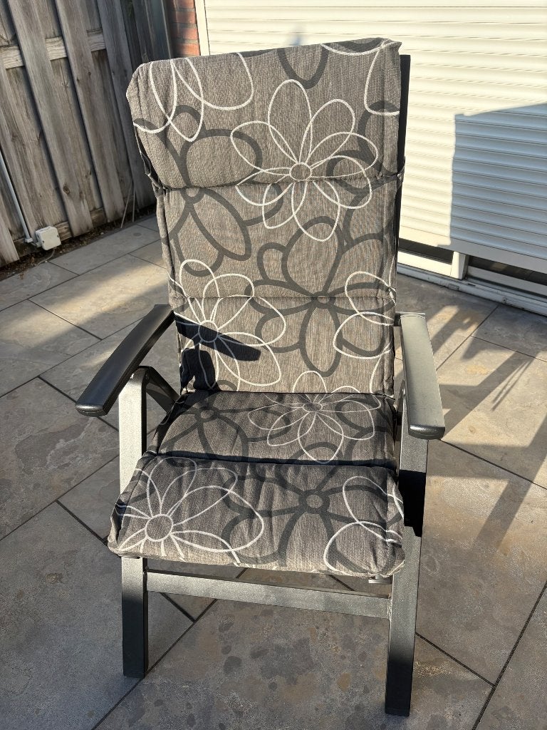 Tuinstoelkussens 6 stuks, Tuin en Terras, Tuinmeubel-accessoires, Ophalen, Zo goed als nieuw