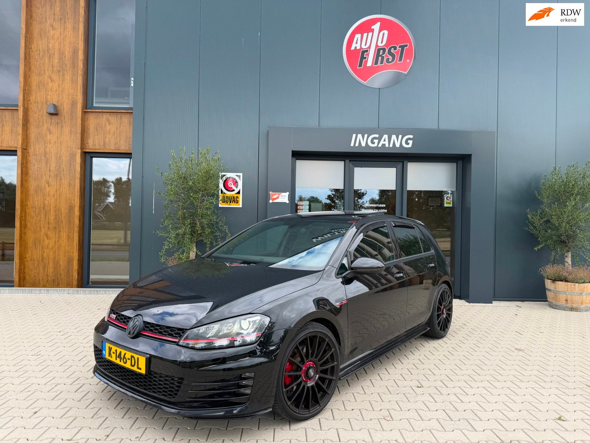 Volkswagen Golf 2.0 TSI GTI, Gebruikt, 4 cilinders, 1984 cc, Leder en Stof