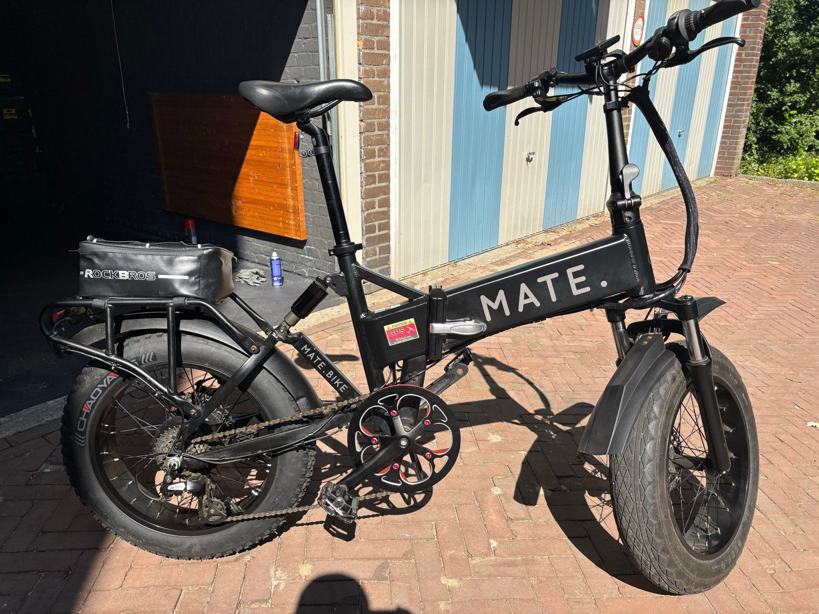 MATE X Fatbike 250W - Elektrische Vouwfiets, Gebruikt, 59 cm of meer, 50 km per accu of meer, Ophalen