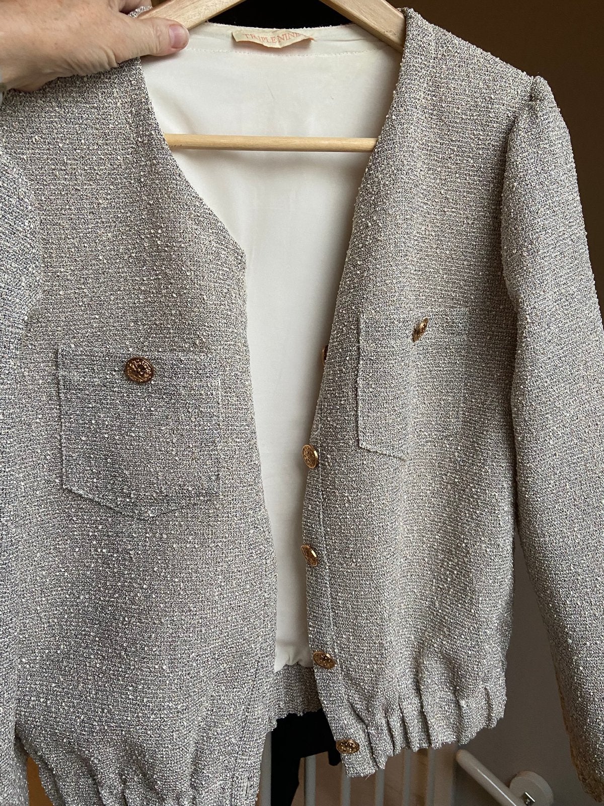 Mooi Triple nine jasje, Maat 38/40 (M), Beige, Ophalen of Verzenden, Zo goed als nieuw