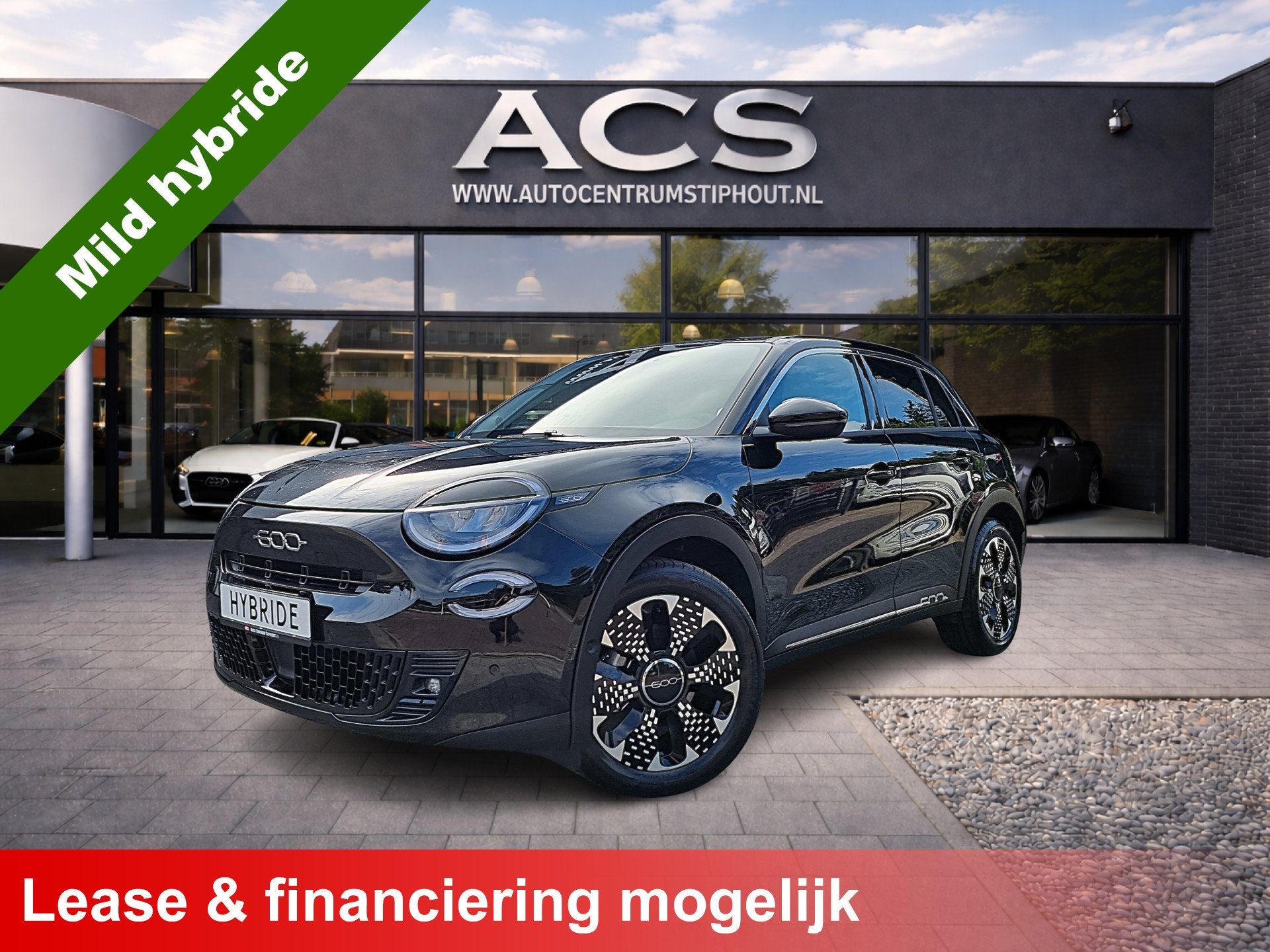 Fiat 600 1.2 Hybrid La Prima | Alle opties | Massage stoel |, Auto's, Gebruikt, 1199 cc, Bedrijf, Hybride Elektrisch/Benzine