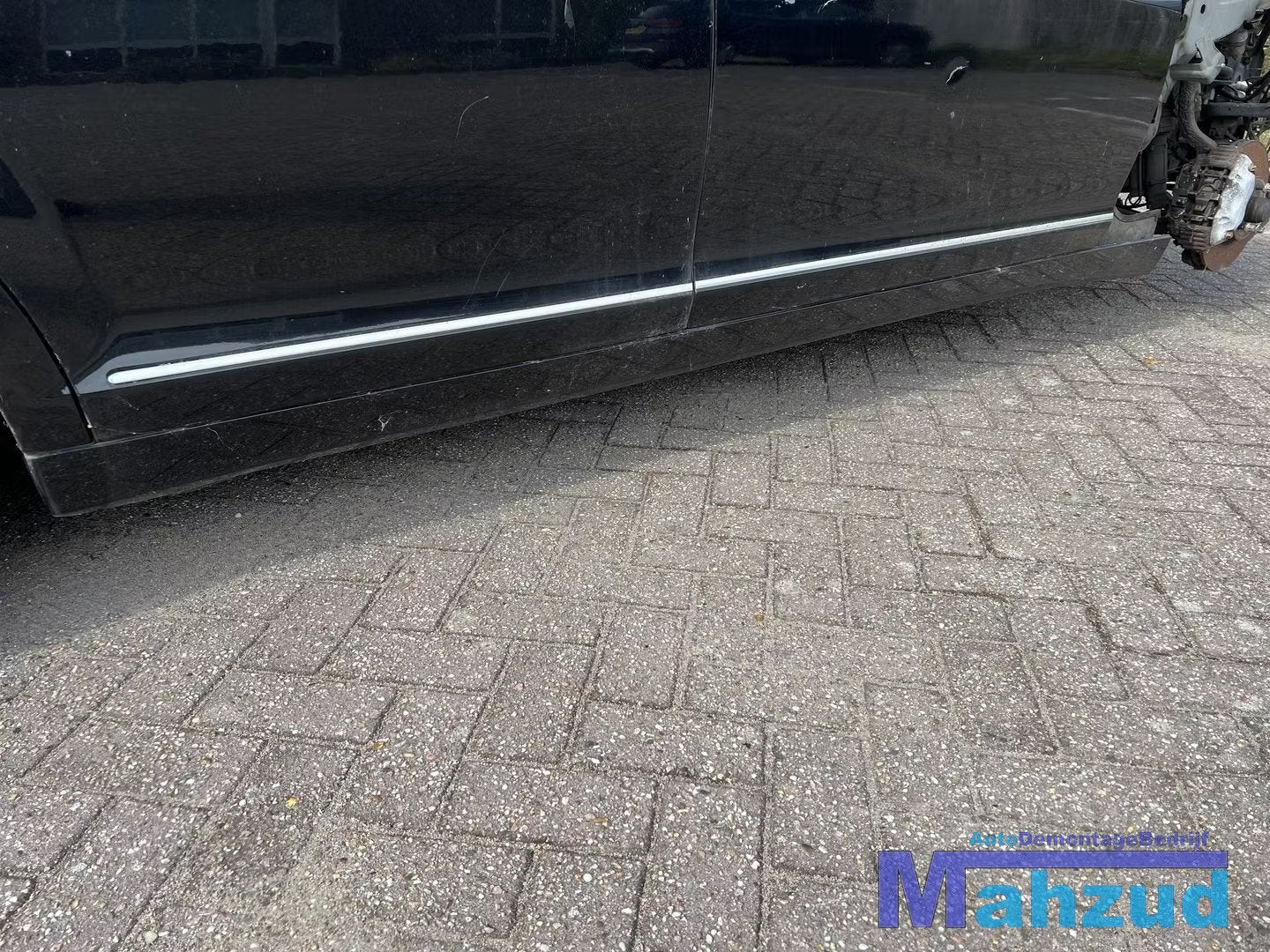MERCEDES S KLASSE W221 ZWART C197 Rechts zijskirt 2005-2012, Gebruikt, Mercedes-Benz AG, Mercedes-Benz, Ophalen of Verzenden