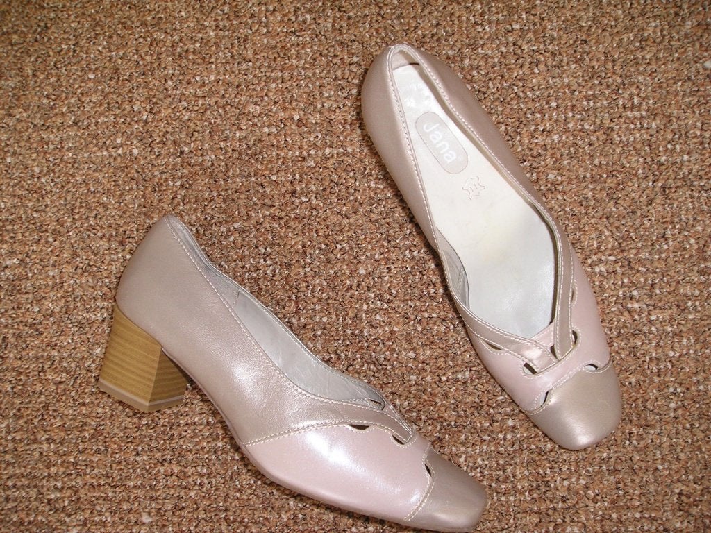 beige schoenen Jana maat 41, Kleding | Dames, Schoenen met lage hakken, Beige, Zo goed als nieuw, Ophalen