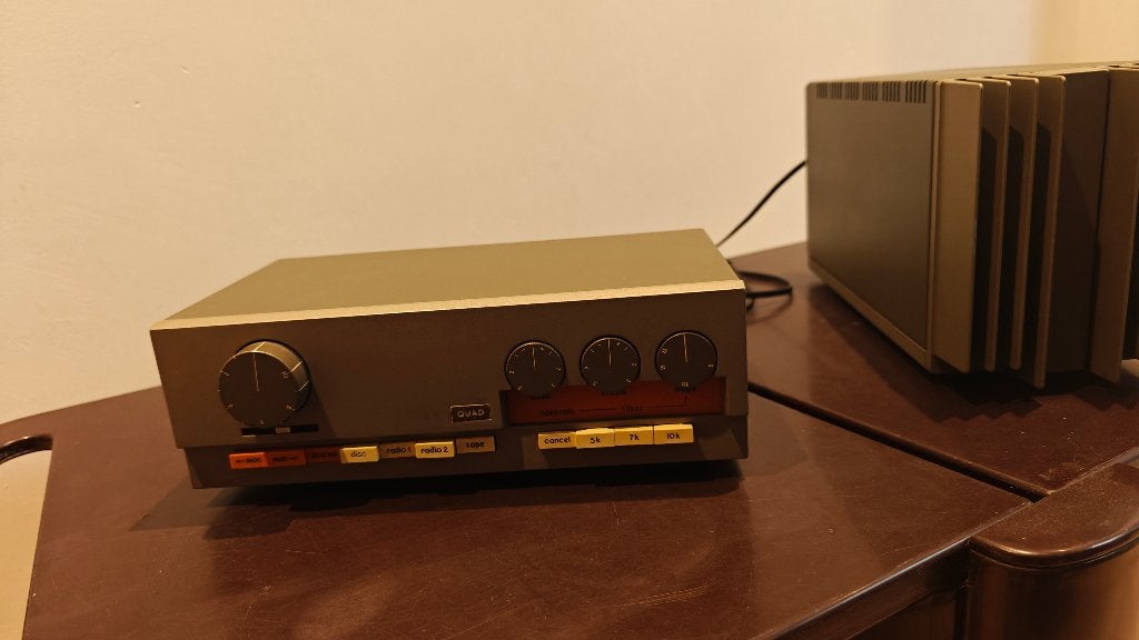 Quad 33 - 303, Gebruikt, Ophalen, Overige merken, Minder dan 60 watt