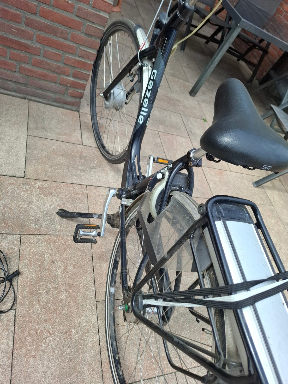 gazelle electrisch dames fiets ( opknapper ), Minder dan 47 cm, Ophalen, Gebruikt, Gazelle