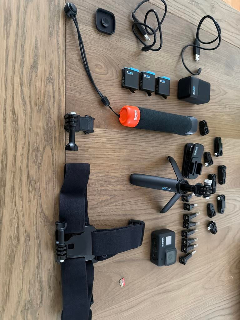 GoPro Hero 8 Black - Set, Audio, Tv en Foto, Actiecamera's, Ophalen of Verzenden, Zo goed als nieuw, GoPro