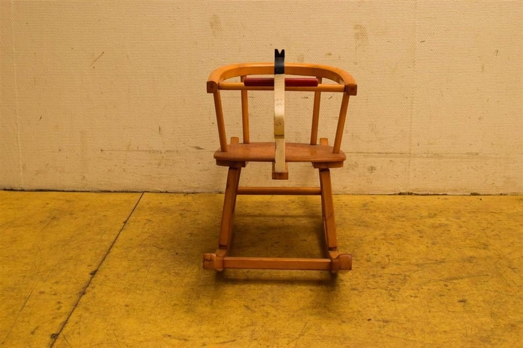 Vintage herlag houten hobbelpaard 45389, Ophalen of Verzenden, Gebruikt