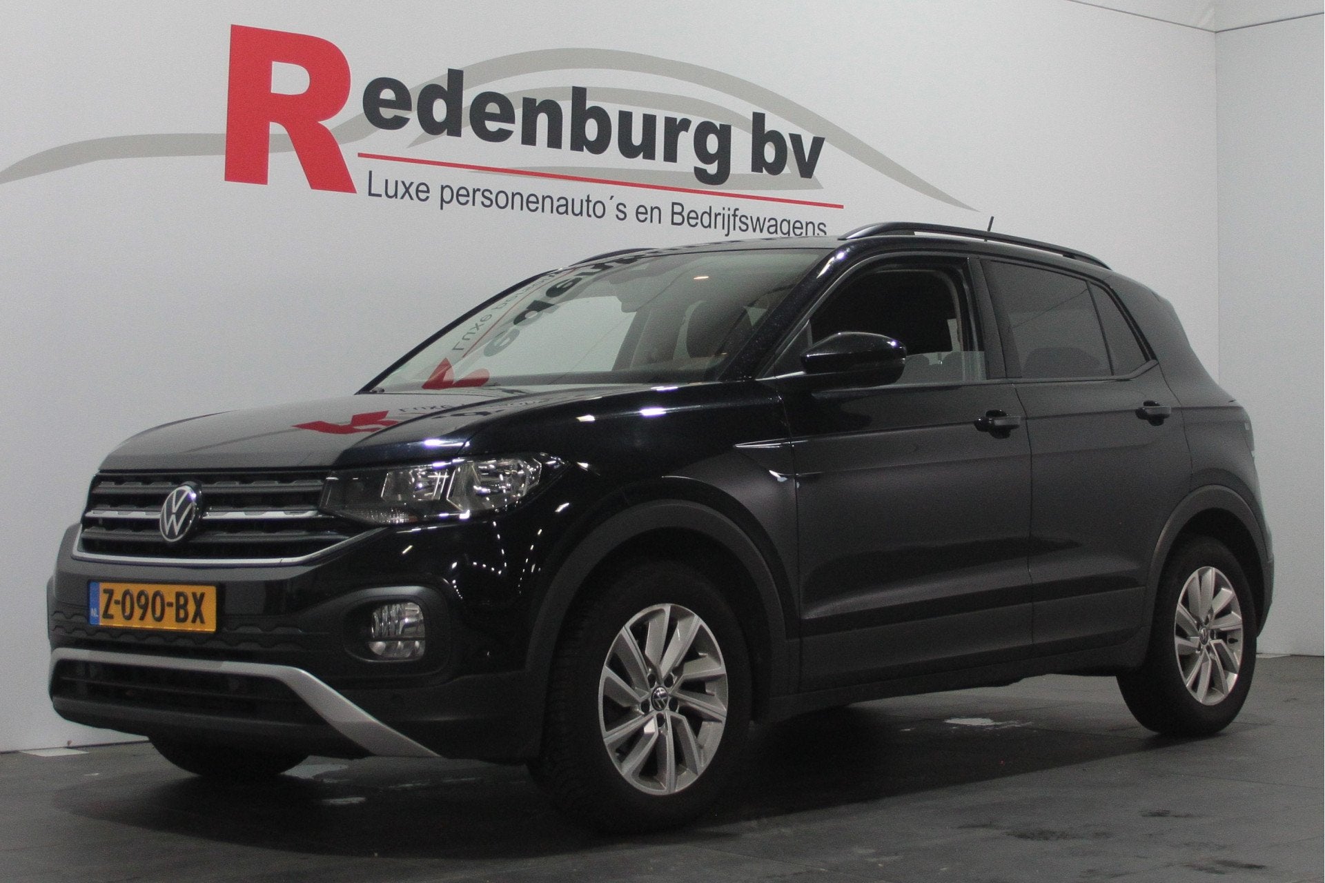 Volkswagen T-Cross 1.0 TSI Style DSG - Carplay / PDC / Lane, Auto's, T-Cross, Gebruikt, Euro 6, Zwart