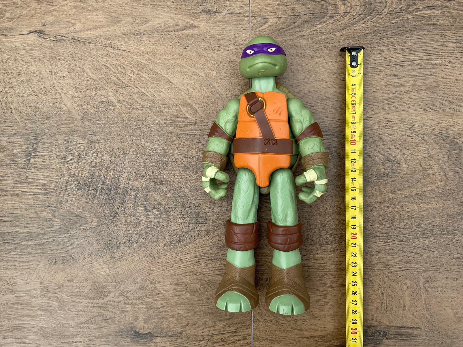 Gebruikte, niet kapot, Ninja Turtles pop kunststof ca 25cm, Ophalen, Gebruikt, Beeldje of Figuurtje