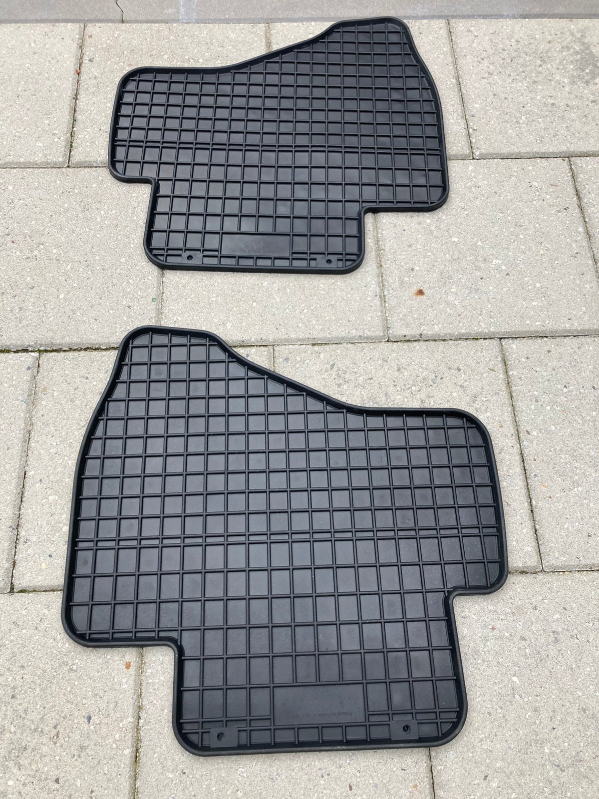 Rubberen matten voor ACHTER!   Toy.Aygo Peug.107 Citr. C1, Ophalen of Verzenden, Nieuw