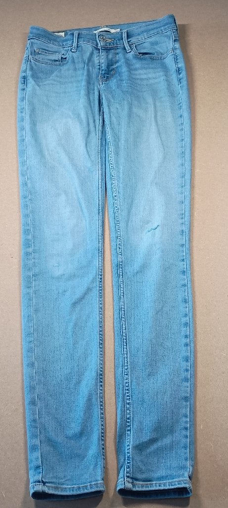 levi's 710, Kleding | Dames, Spijkerbroeken en Jeans, Gedragen, W27 (confectie 34) of kleiner, Blauw, Ophalen of Verzenden