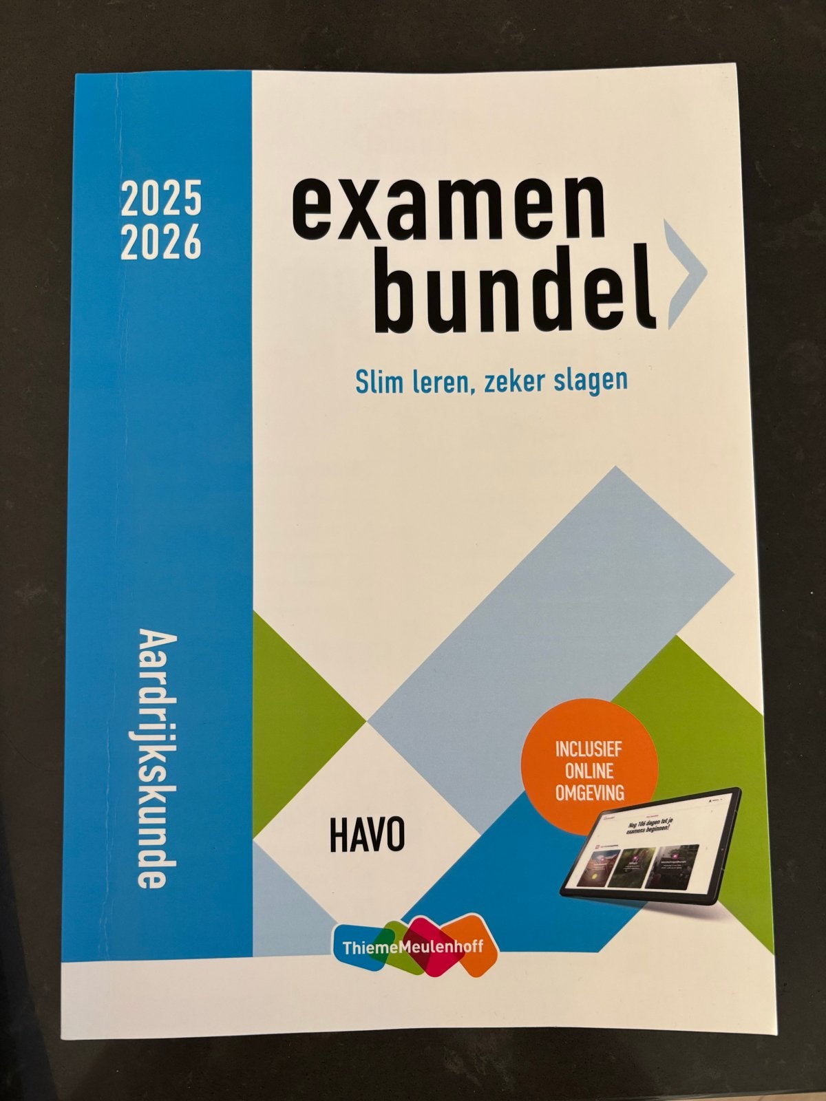 Examenbundel Aardrijkskunde HAVO 2025-2026, Boeken, Ophalen of Verzenden, Zo goed als nieuw, HAVO, Aardrijkskunde
