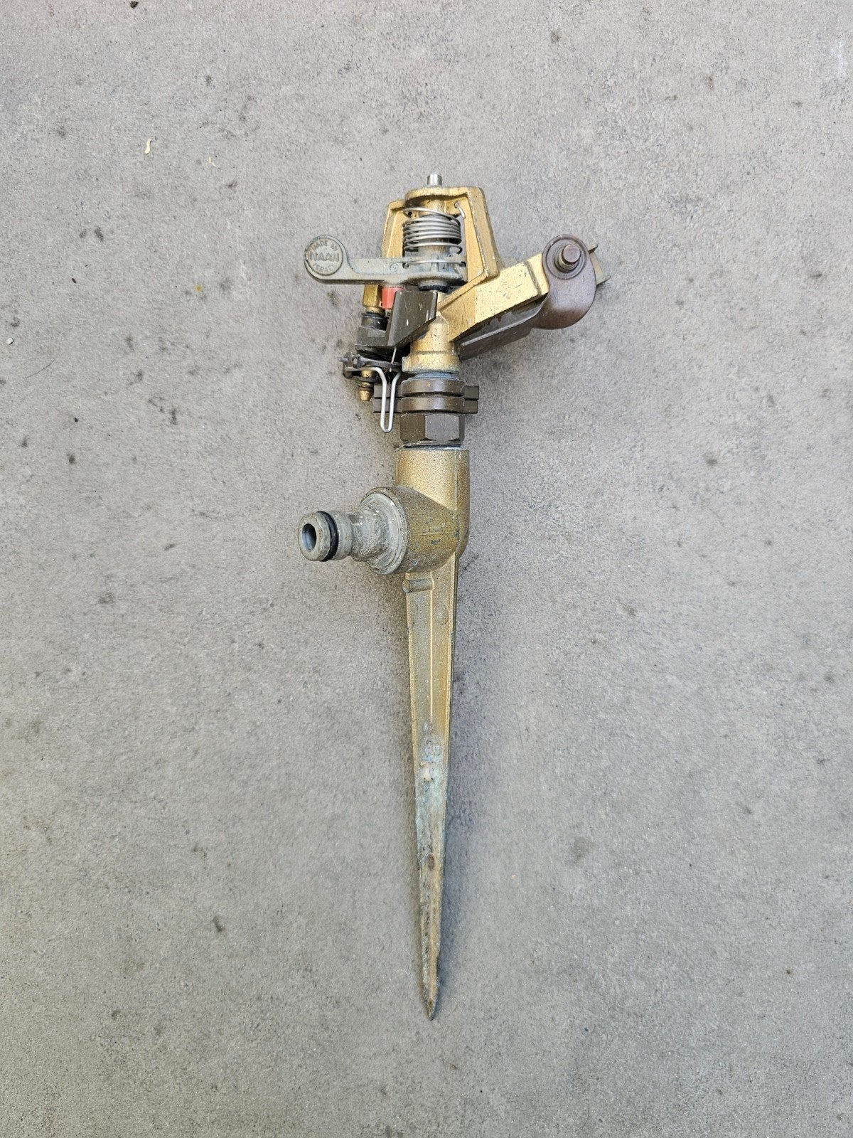 Naan 423 WP Messing sproeier op pin - Tuinirrigatie, Ophalen of Verzenden