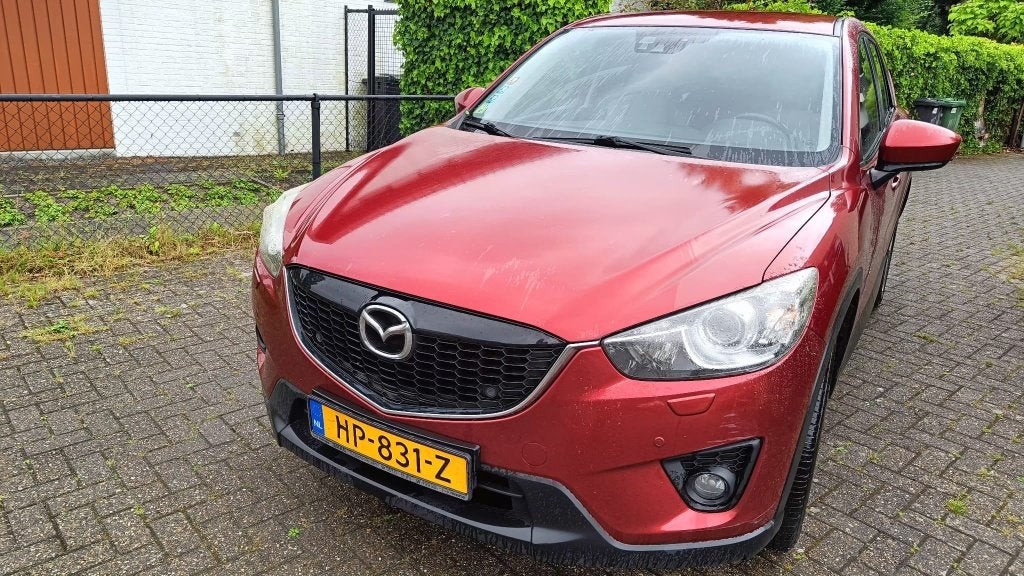 Mazda CX-5 2.0 118KW 4WD 2013 Rood, Auto's, Mazda, 1998 cc, 15 km/l, 1800 kg, Beige