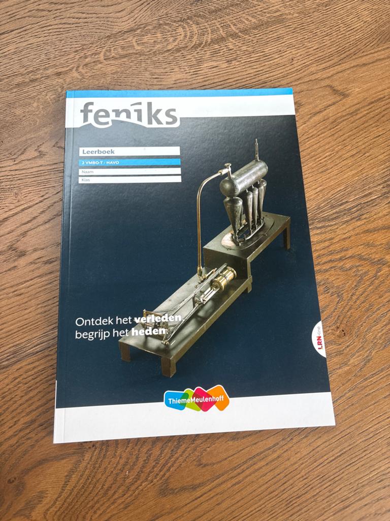 Feniks Leerboek 2 VMBO-T/HAVO Geschiedenis, Boeken, Ophalen of Verzenden, Gelezen, VMBO, Geschiedenis