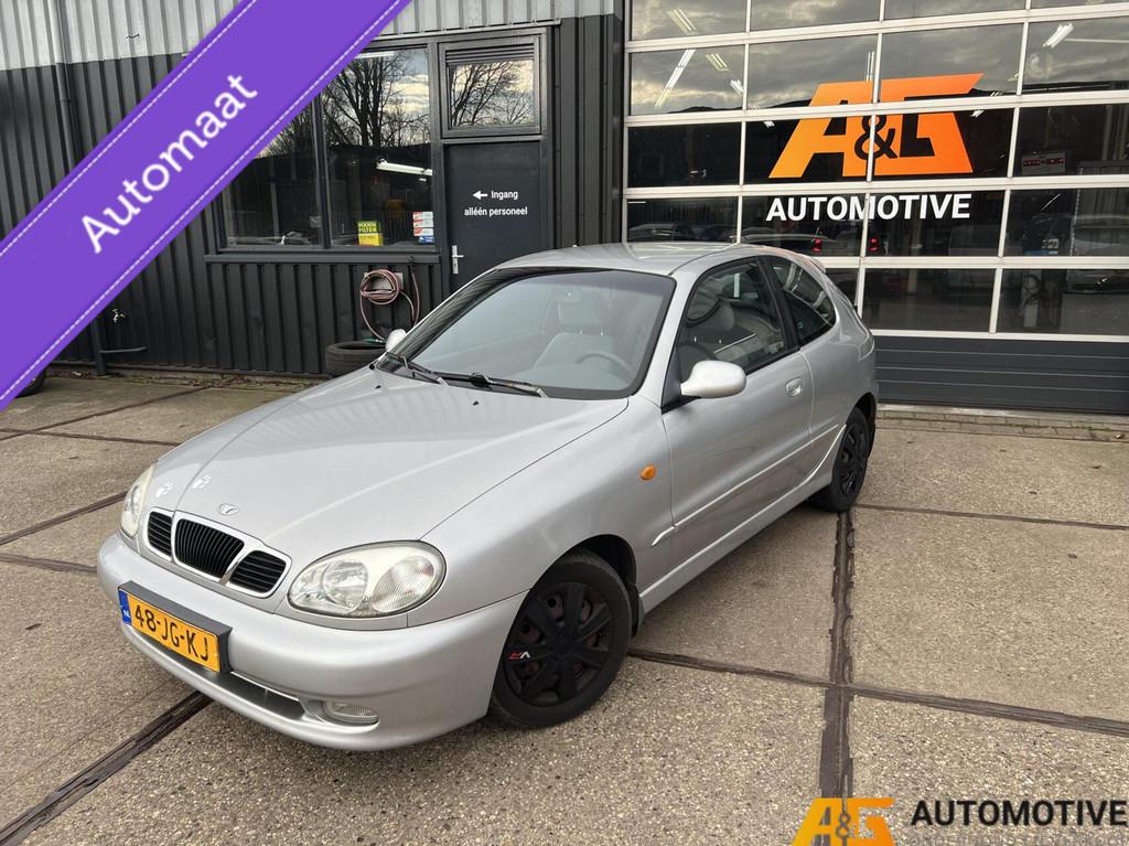 Daewoo Lanos 1.6 | Automaat | Airco | Nieuwe APK |, Auto's, Daewoo, Bedrijf, Te koop, Lanos, ABS, Airbags, Airconditioning, Centrale vergrendeling