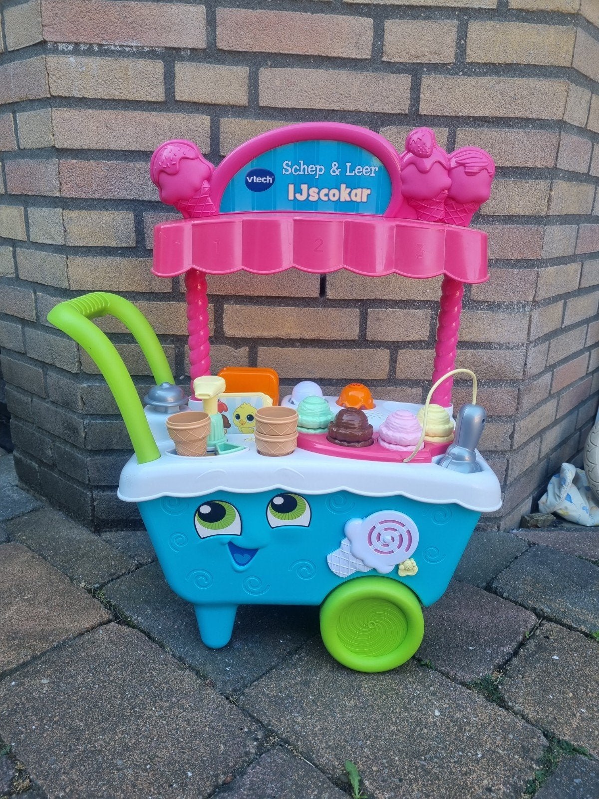 VTech Schep & Leer IJscokar - Interactief Speelgoed, Kinderen en Baby's, Speelgoed | Overig, Ophalen, Jongen of Meisje