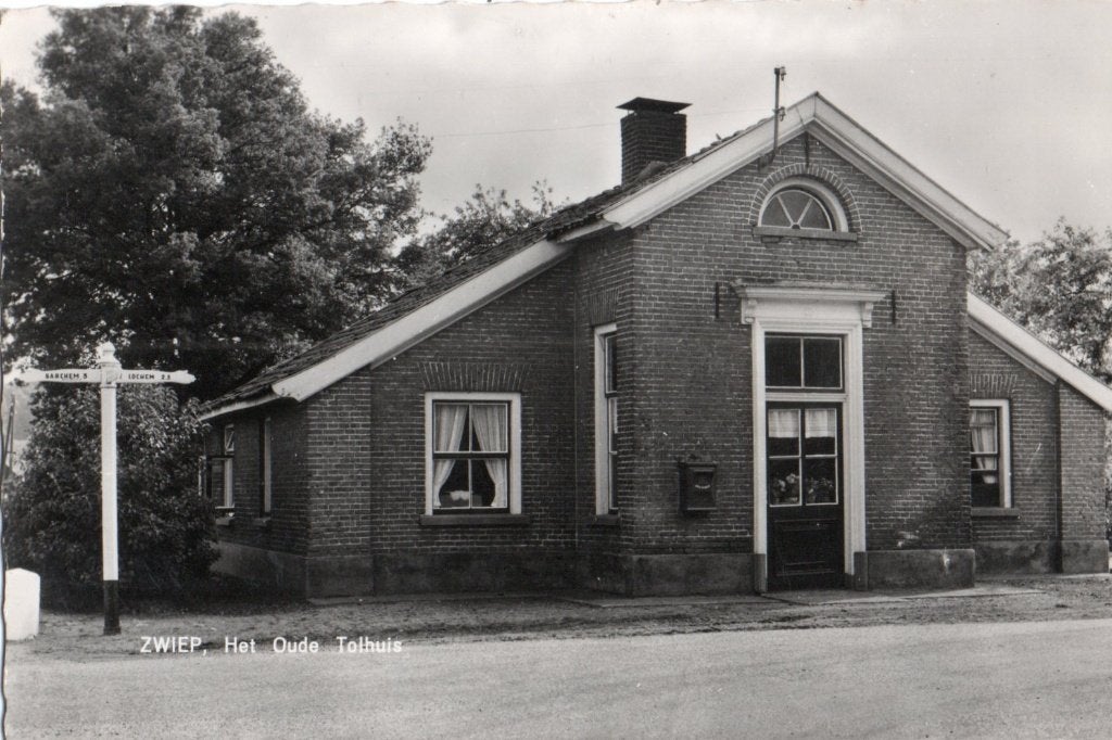 Zwiep, Het Oude Tolhuis. 7261, Verzenden, 1960 tot 1980, Gelopen, Gelderland