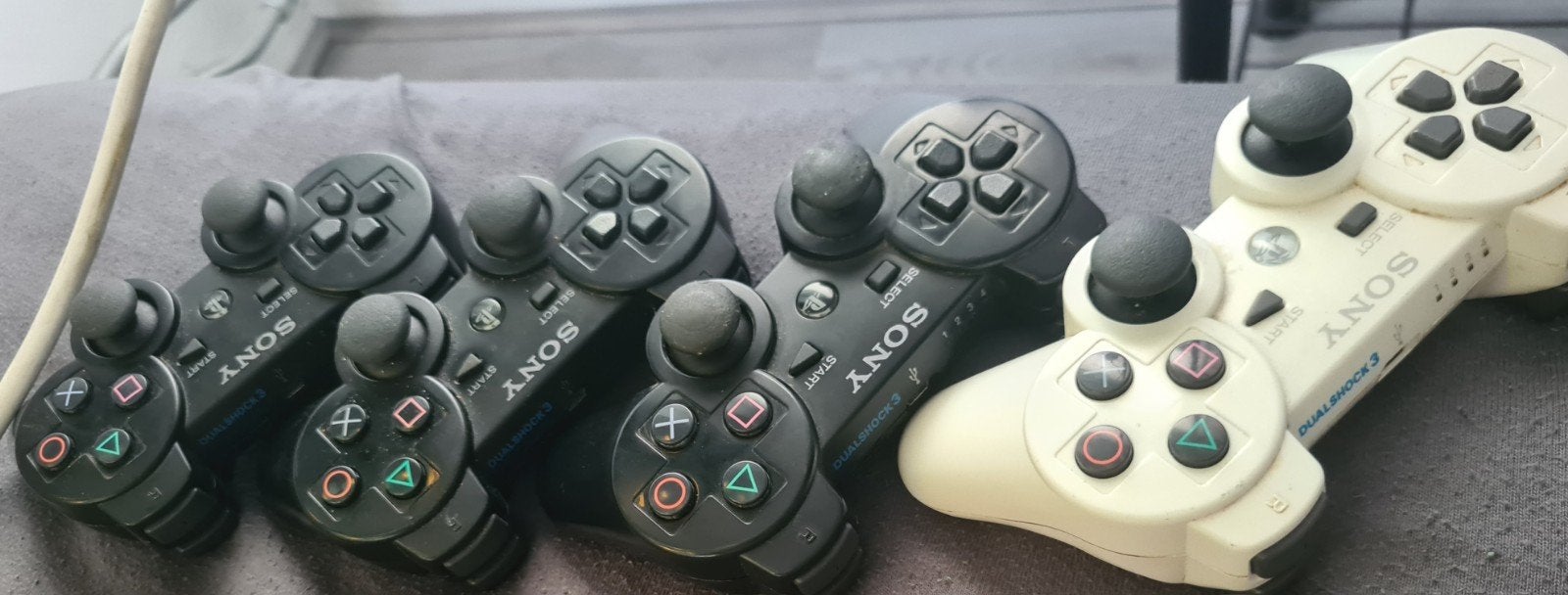 Sony DualShock 3 Controllers (4 stuks) ( PlayStation3), Gebruikt, PlayStation 3, Ophalen of Verzenden, Controller