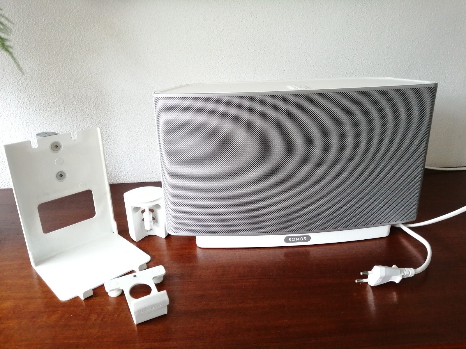 Sonos wit met wandbeugel