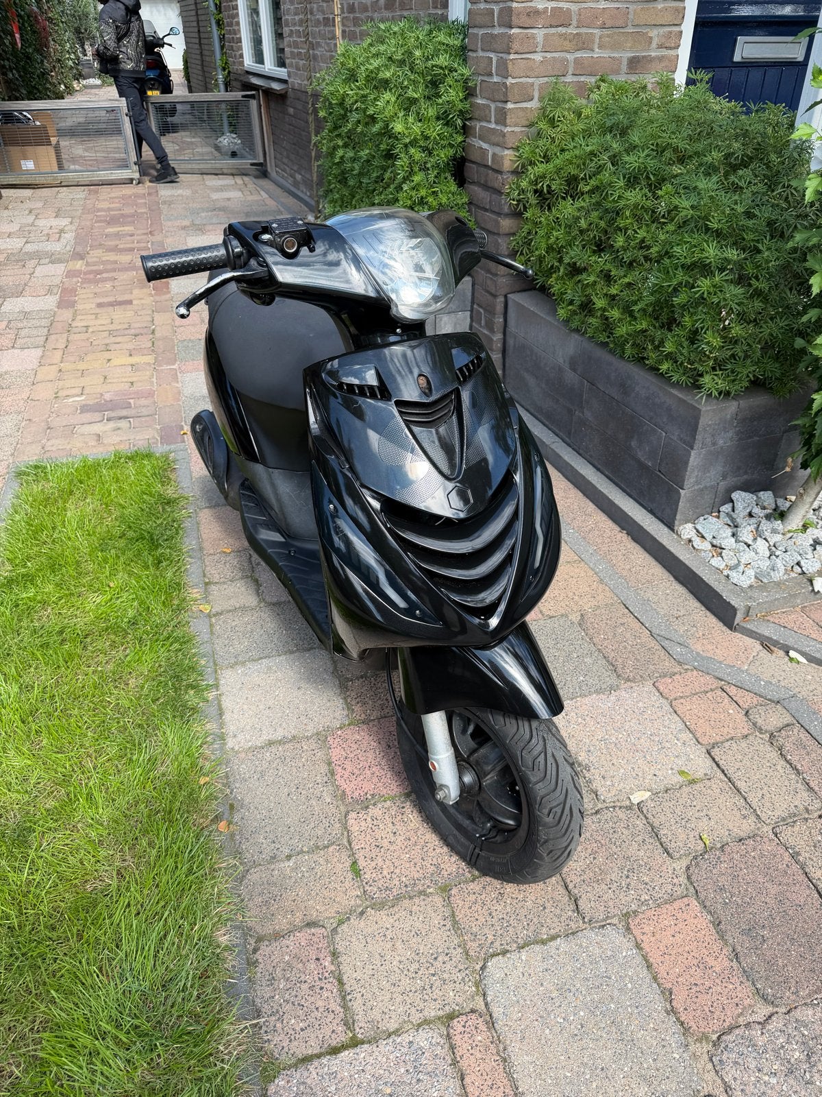 Piaggio Zip 4T snor scooter uitlaat ophanging gescheurd, Ophalen of Verzenden, Gebruikt, Uitlaat, Piaggio