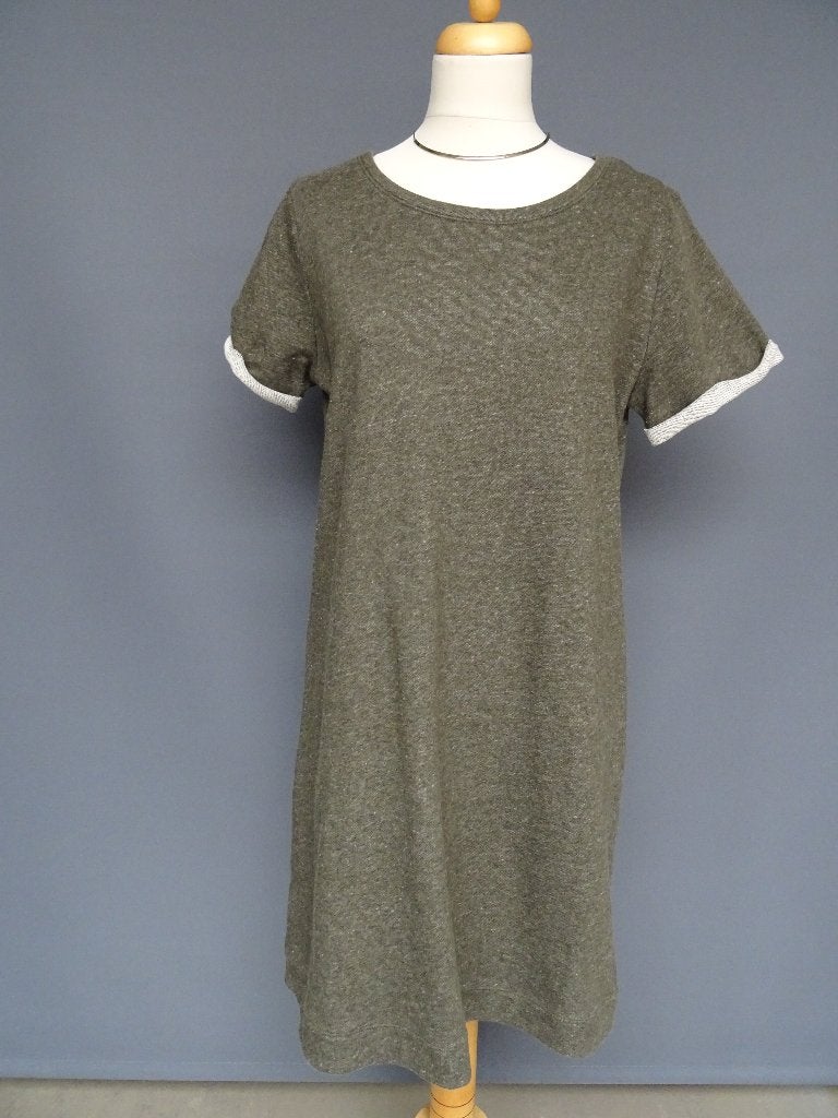 SALE !! HEMA maat L, sweatstof jurk., Maat 42/44 (L), Ophalen of Verzenden, Zo goed als nieuw, Knielengte