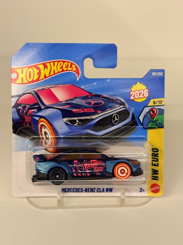 Hot Wheels 2026 Mercedes-Benz CLA HW - Nieuw in verpakking, Hobby en Vrije tijd, Modelauto's | Overige schalen, Auto, Nieuw, Ophalen of Verzenden